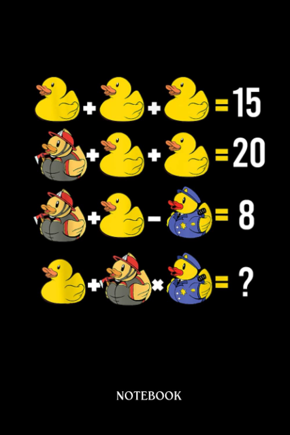 Rubber Duck Notebook: Order Of Operations Duckie Quiz Rubber Duck Math Teacher | Cute Duck Lined Journal, The Perfect Novelty Duck Gift For Anyone Who Loves Ducks.