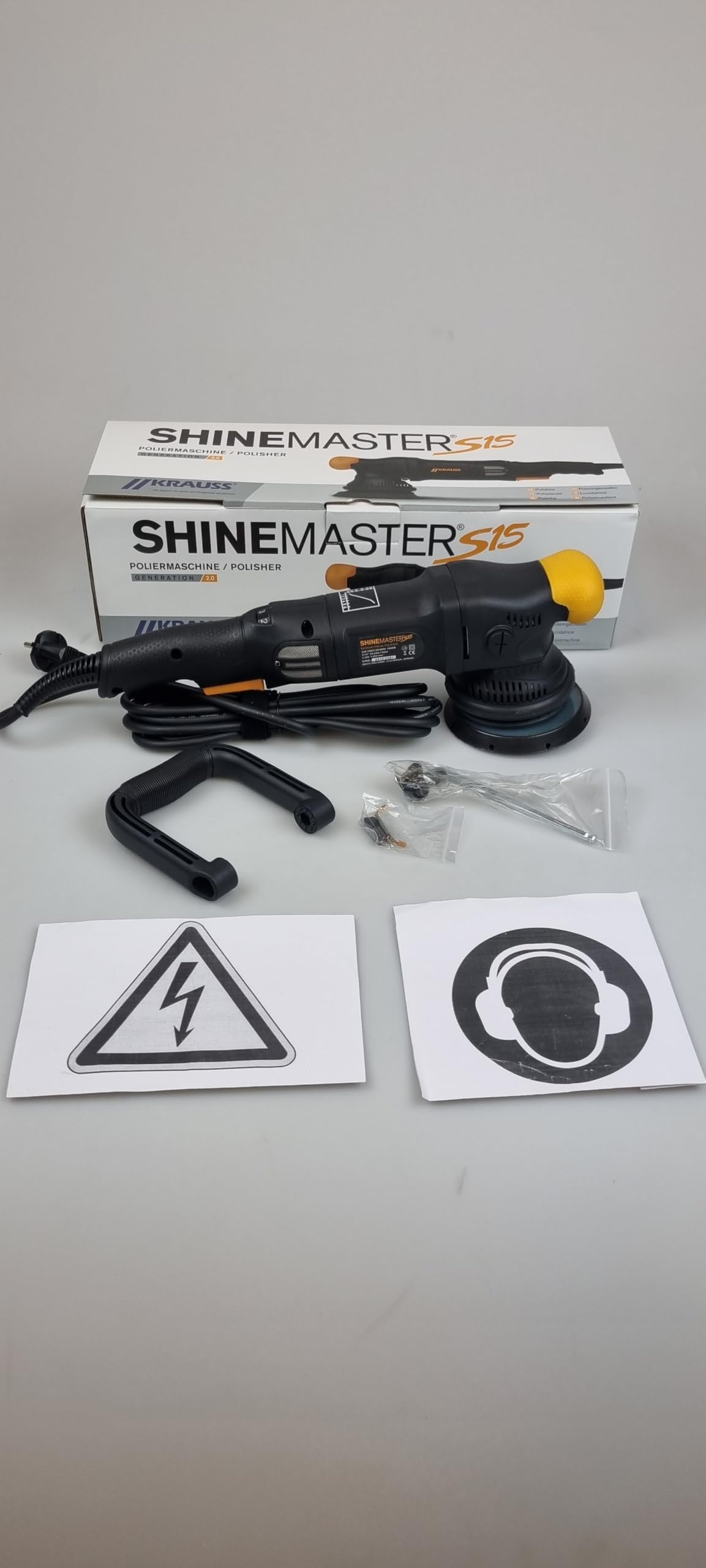Krauss Shinemaster S15 Exzenter Polierer Poliermaschine V2