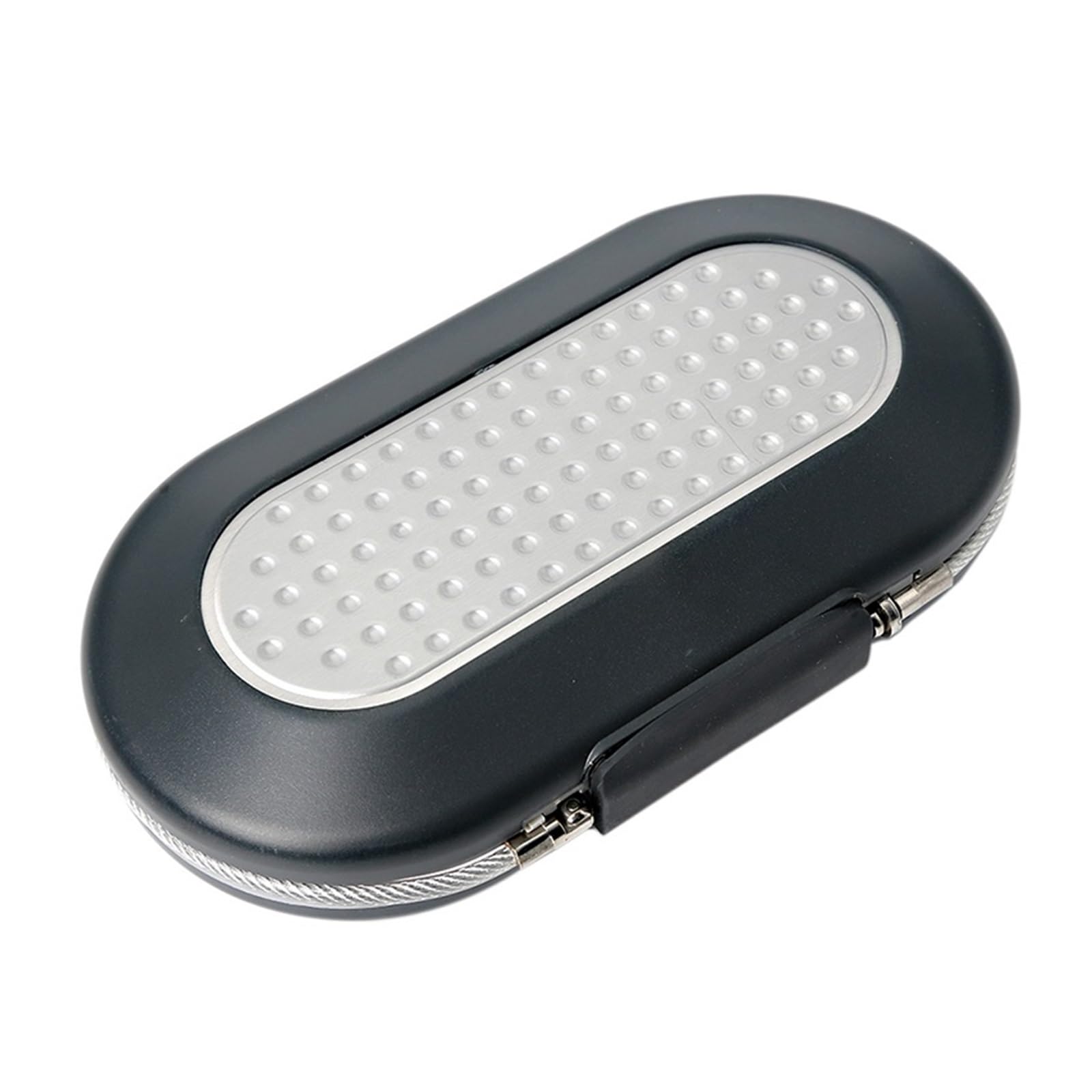 Caja fuerte para llaves al aire libre, Caja de seguridad, Mini combinación portátil Personal seguro contraseña bloqueo joyería efectivo tarjeta teléfono pequeñas cajas de almacenamiento con cable fijo