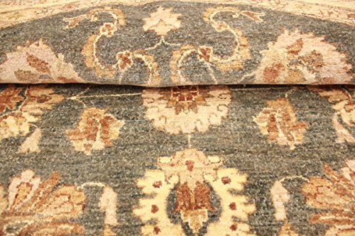 ETFA Runder Orient Teppich Ziegler ca. 214 cm Ø Grün - feine Qualität - moderner Teppich - Oriental Round Carpet Zigler – Bild 5