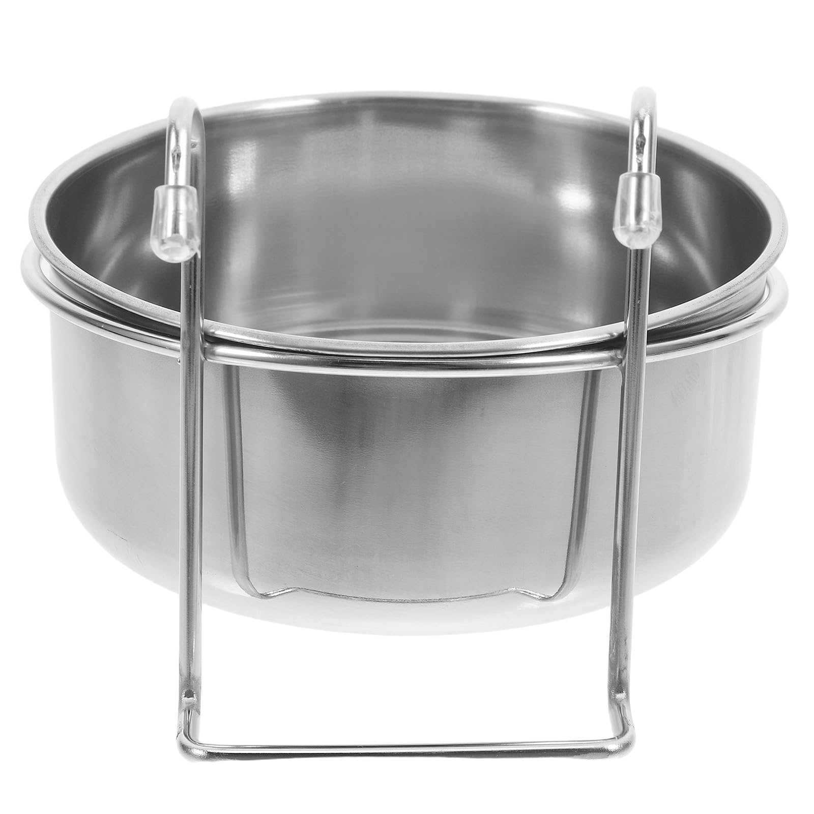 ステンレススチール製 ペット用フードボウル 吊るしタイプ 食器 1個 Amazon | xuuyuu ペット食器 ペットボウル 犬ボウル フード