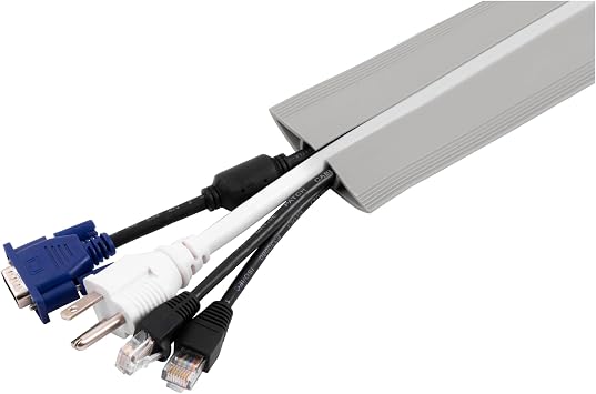 AtivaTM Cable Management Tube, Gray