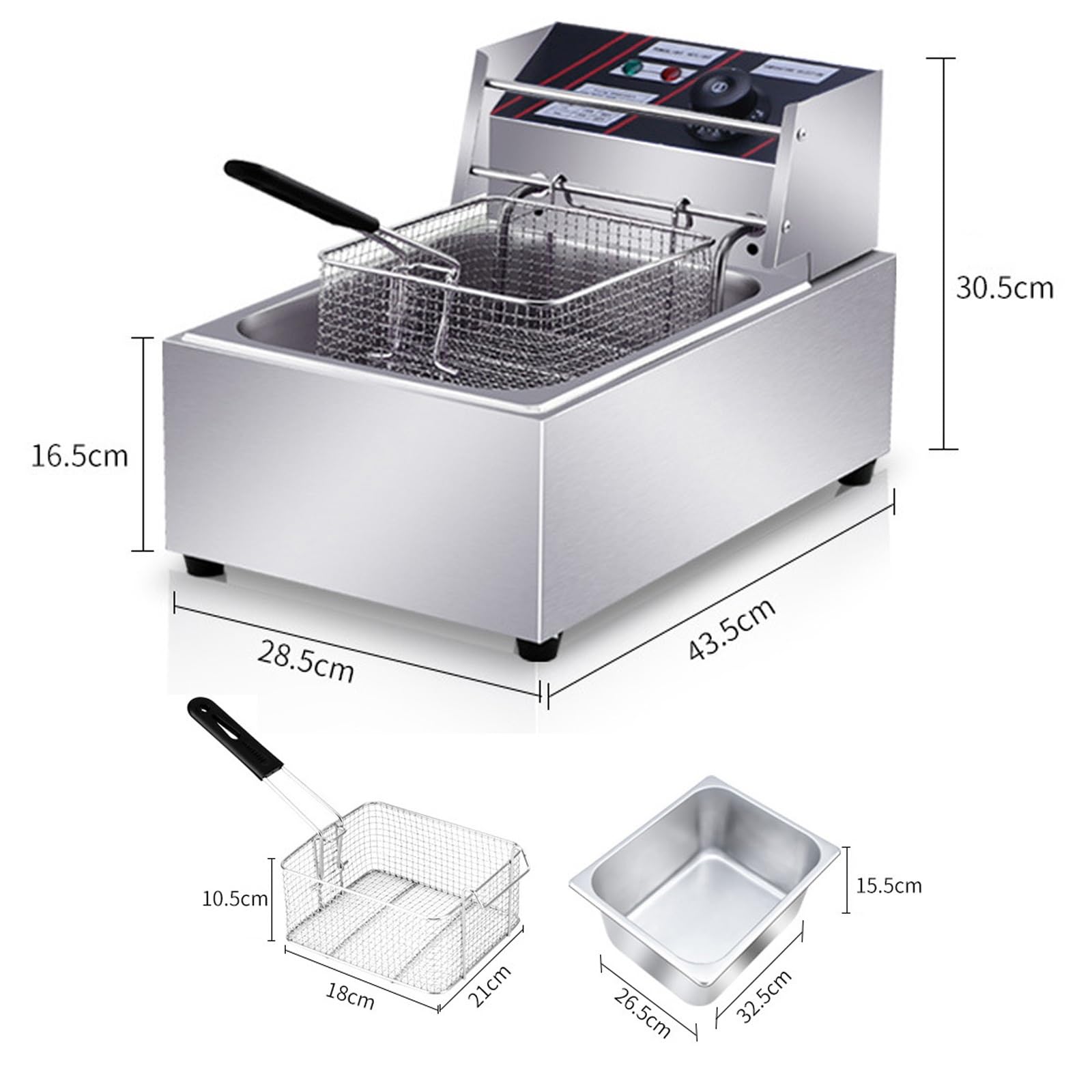 電気フライヤー 10L 卓上フライヤー 家庭用フライヤー 業務用フライヤー Amazon.co.jp: 電気フライヤー 10L 卓上フライヤー  揚げ物器 ミニ