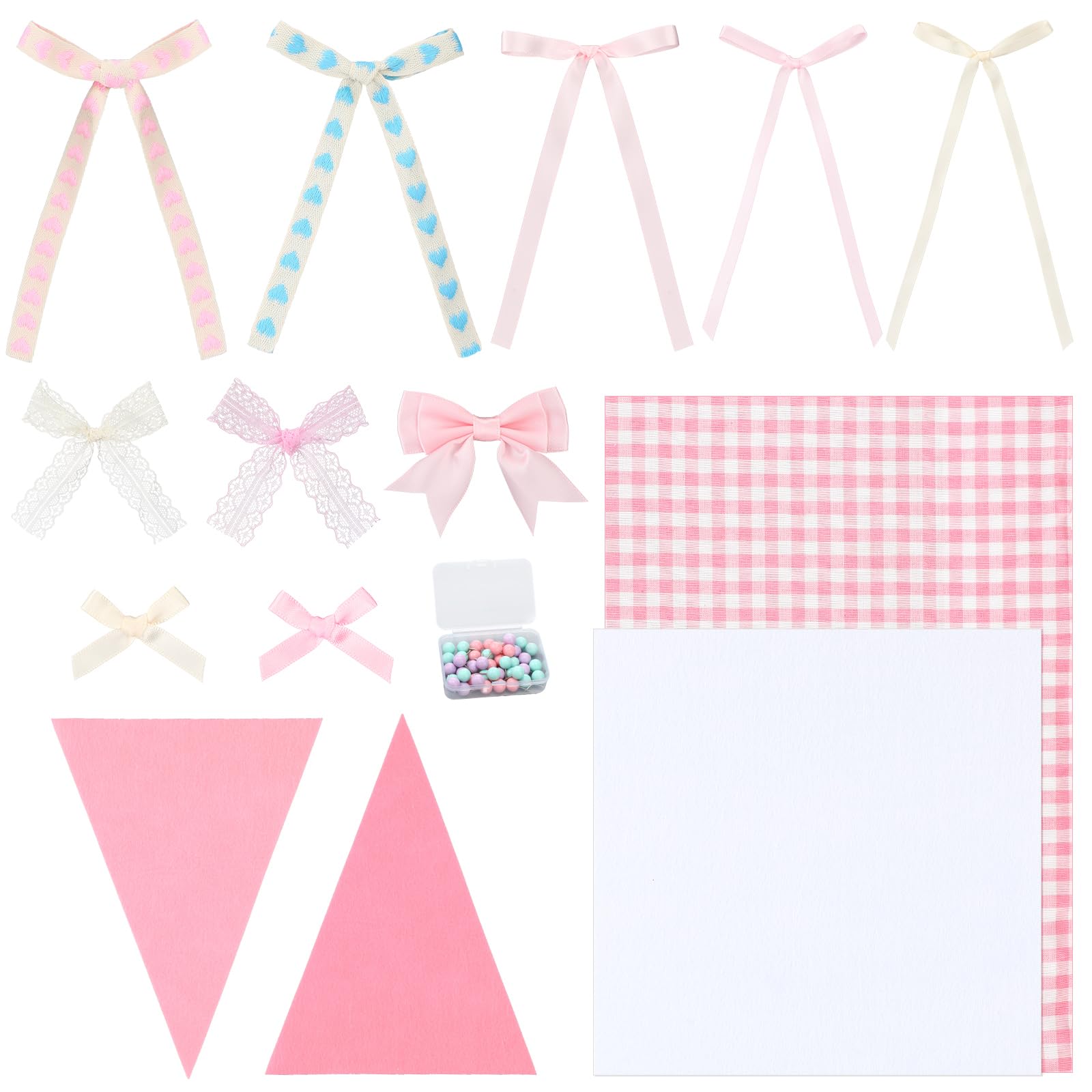 Marspark Pink Cork Board Accessories, Cute Push Pins DIY for Bulletin Boards, Wall Corkboards, Vision Boards, Pin Board, Office & Craft Projects