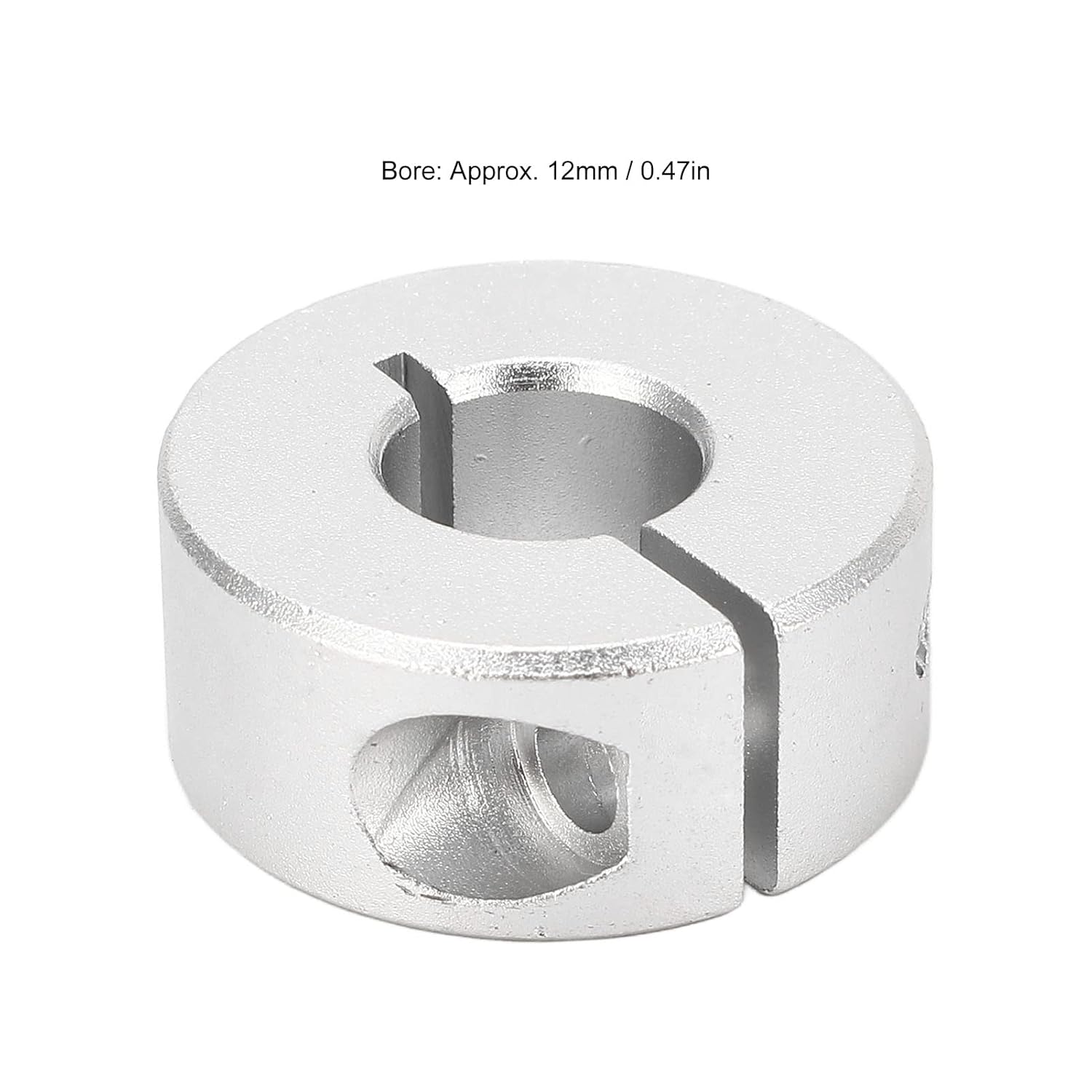 Shaft Collar, 10PCS Aluminum Alloy Open Type Axle Locking Collar 12mm Bore, for Gear Box Assembly Machine Tool