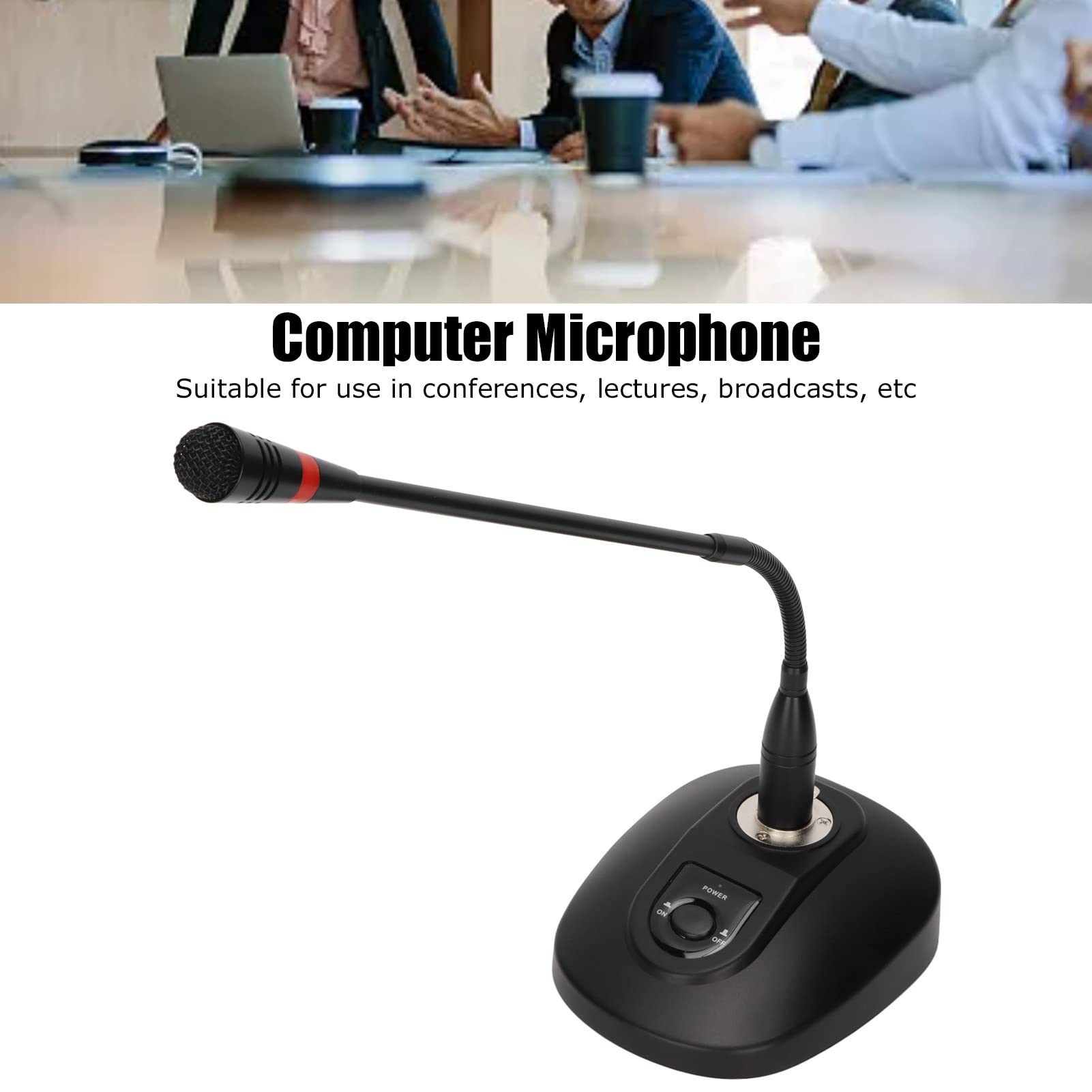 グースネックマイクXLR接続