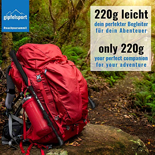 Wanderstöcke Teleskop | Wanderstock für Damen und Herren | Ultraleichte Trekkingstöcke aus Carbon und Aluminium | Nordic… - Image 6