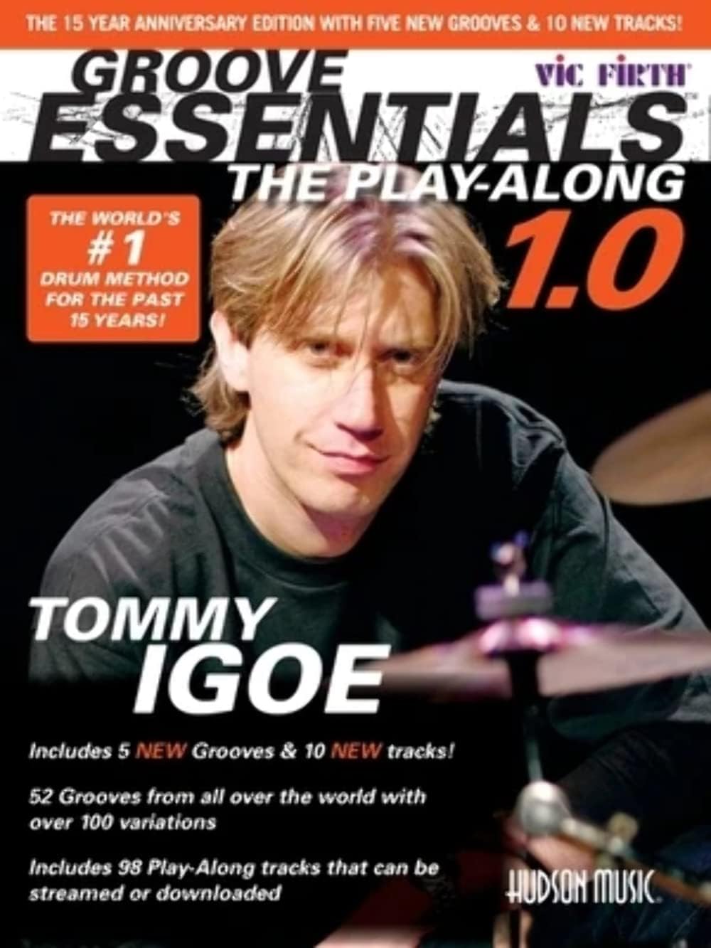 Groove Essentials 1.0 - The Play-Along Book/Online Audio - Drum Book with 52 Grooves and over 100 Variations