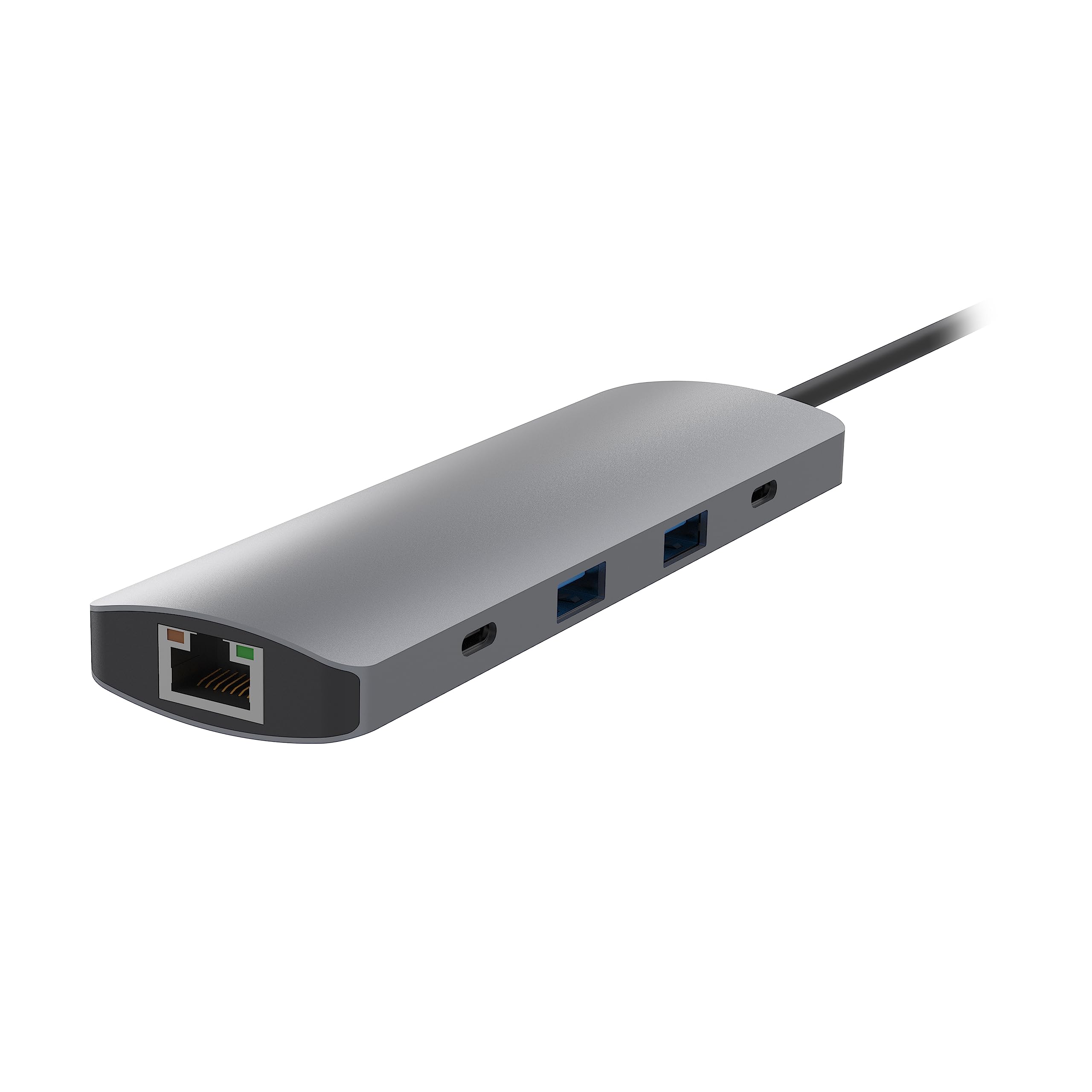 T'nB - Hub USB Type-C 9 w 1 iClick - Szary Sideral