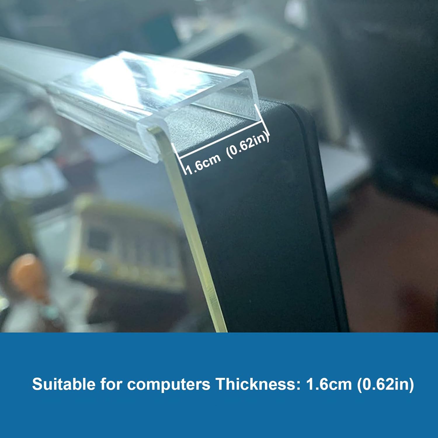 OSUKI Anti Blue Light Screen Filter,Computer Blue Light Blocking Screen Protector,Anti-UV,Eye Protection Filter Film,Hanging type,for 17-28 inch Diagonal LED PC Monitor,Notebook,19.5in (465 * 279mm)