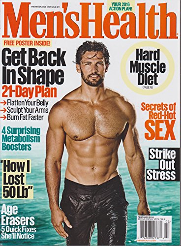 Men's Health Magazine February 2016