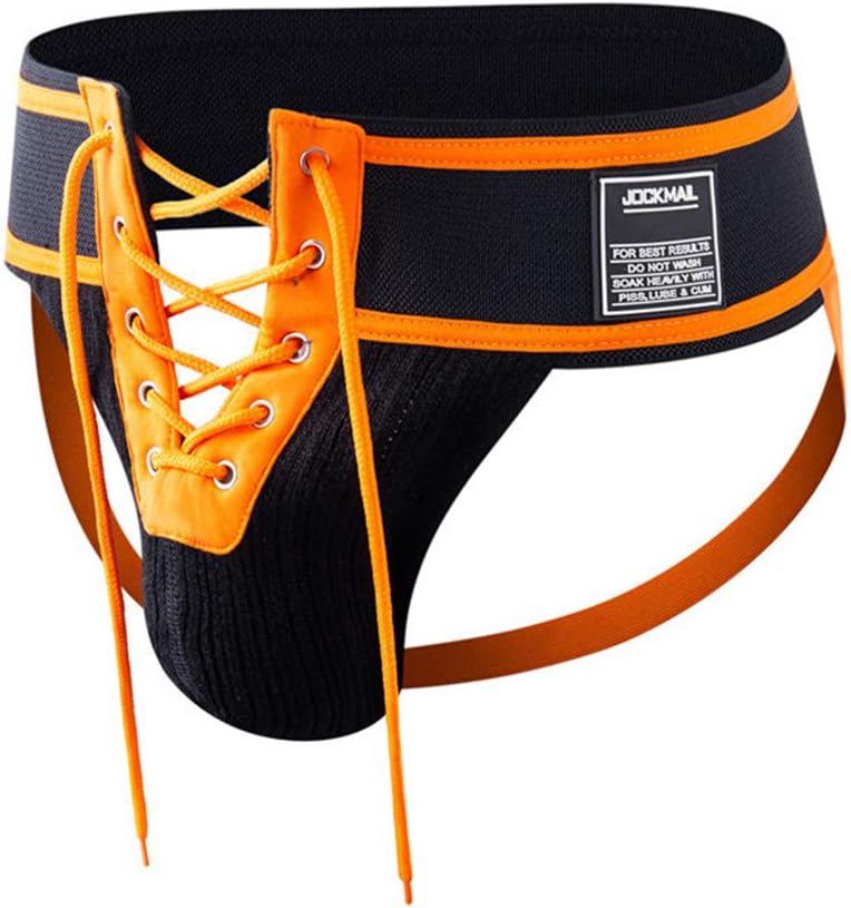 Men's Briefs Jock Strap Athletic Supporter Wide Belt Comfortable Men Sport Underwear Briefs for Gym Sport