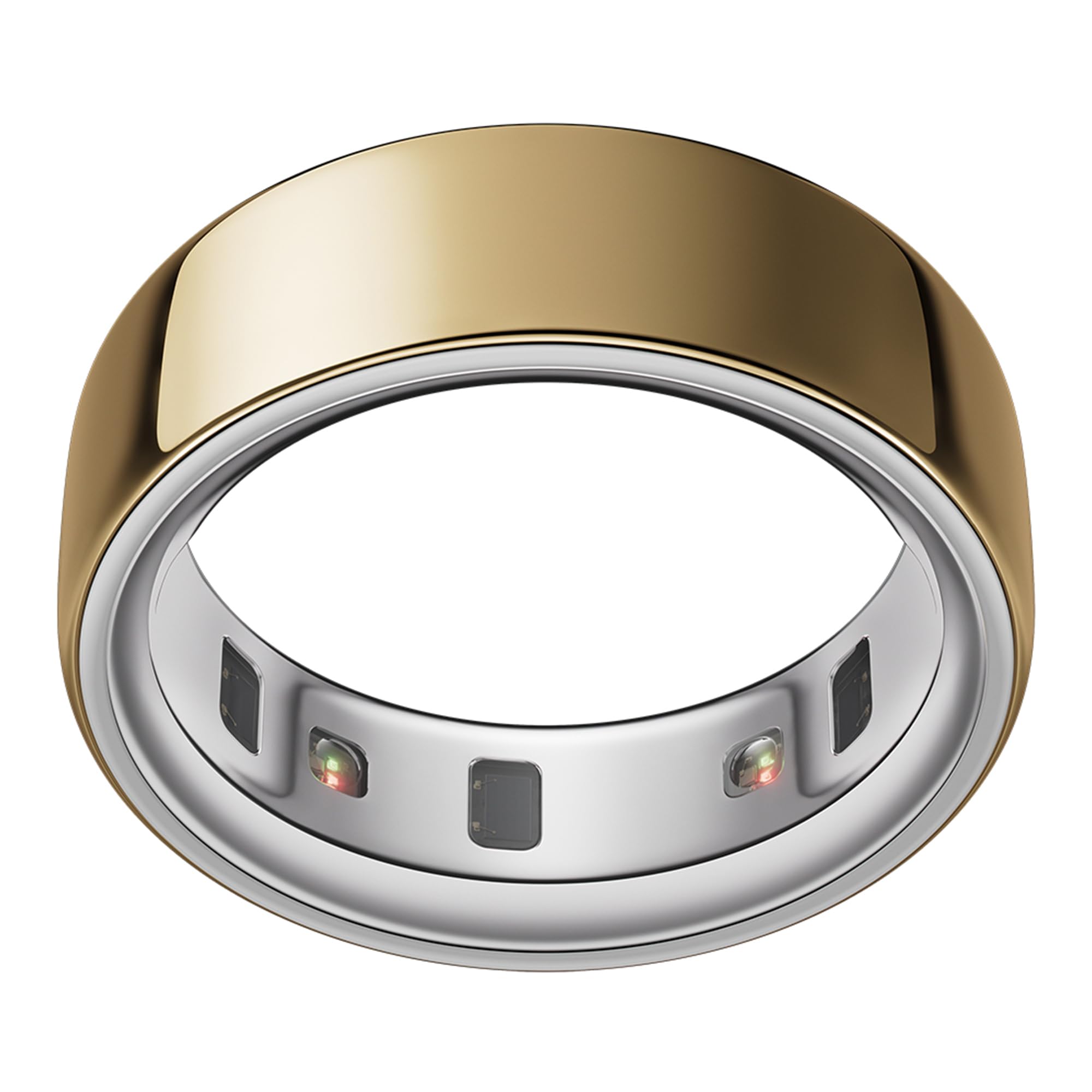 OURA Ring 4 - Gold - Size 12 - Smart Ring | Size First Ring 4 Sizing Kit | Sleep Tracking Wearable - Heart Rate - Fitness Tracker - Up to 8 Days Battery Life-image-0