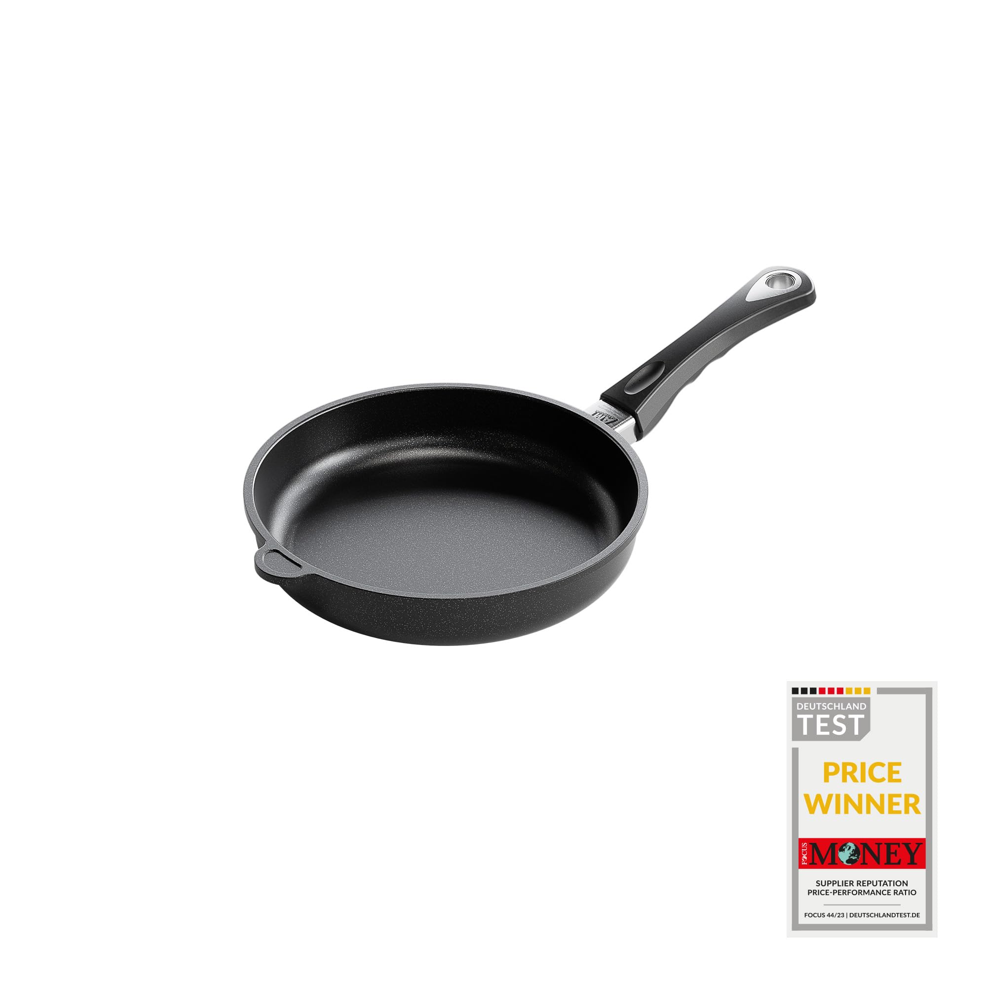 AMT Gastroguss AMZN-524-E, sauteuse aluminium, antiadhésif Lotan, 24 cm