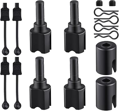 RTR Differential Input Shaft Cup & Diff Outdrive & Body Clips for Arrma 1/8 1/7 Kraton Outcast Mojave Infraction Felony Notorious Typhon 6S Upgrade Parts 2 KIT