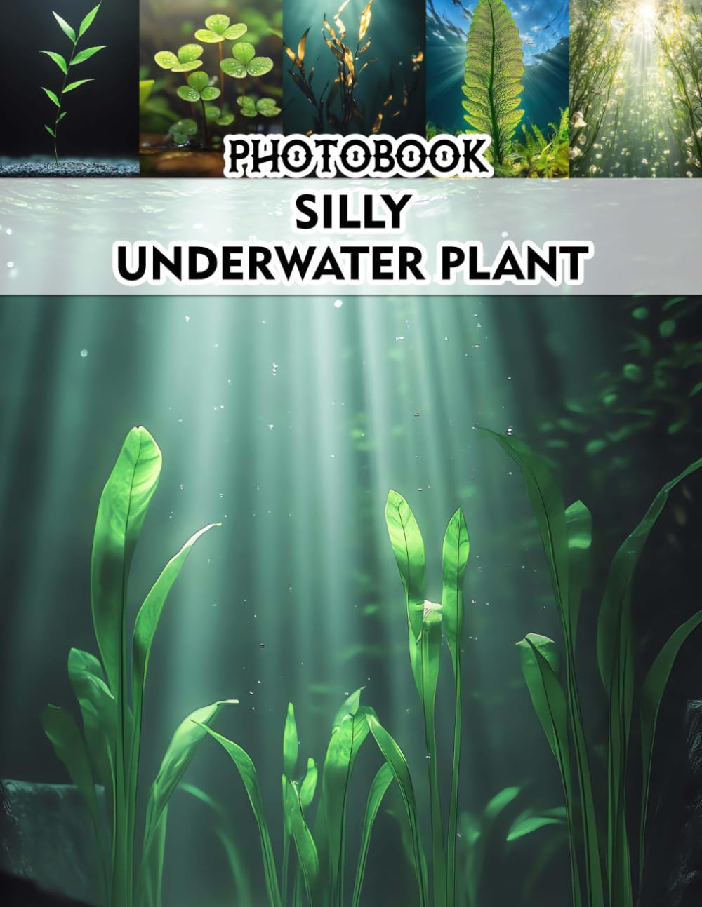 Silly Underwater Plant Photobook: Vibrant Marine Life Captured in Playful Scenes for Nature Admirers