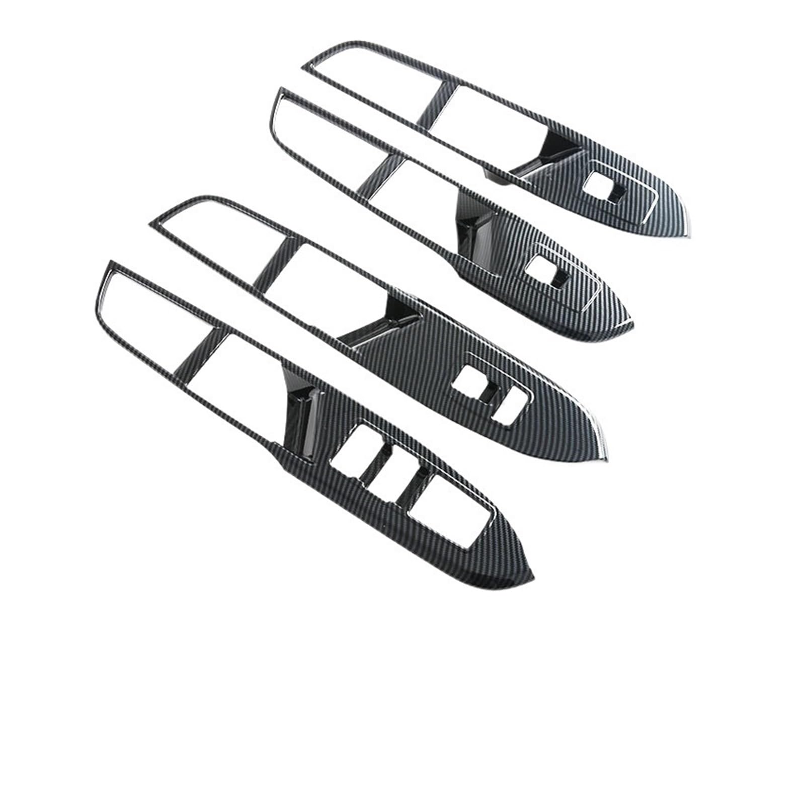 QBKGMEWCA Window Lift Panel Door Glass Switch Trim Interior Modification Accessories Compatible for Cadillac XT5 2024-2025