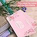 500 Counts Flax Oil Blotting Paper Sheets Oil Absorbing Tissues Sheets for Both Men Women, Prevent Blackhead, No Synthetic Fragrances (Pink)