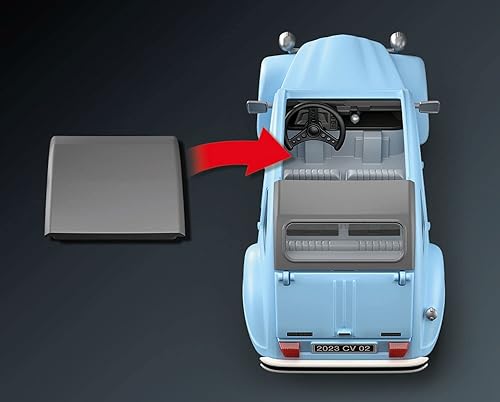 Miniatura 8 de PLAYMOBIL Classic Car 70640 Citroën 2 CV, pato con capucha extraíble, coleccionable para fanáticos de los coches, juguete para coleccionistas y