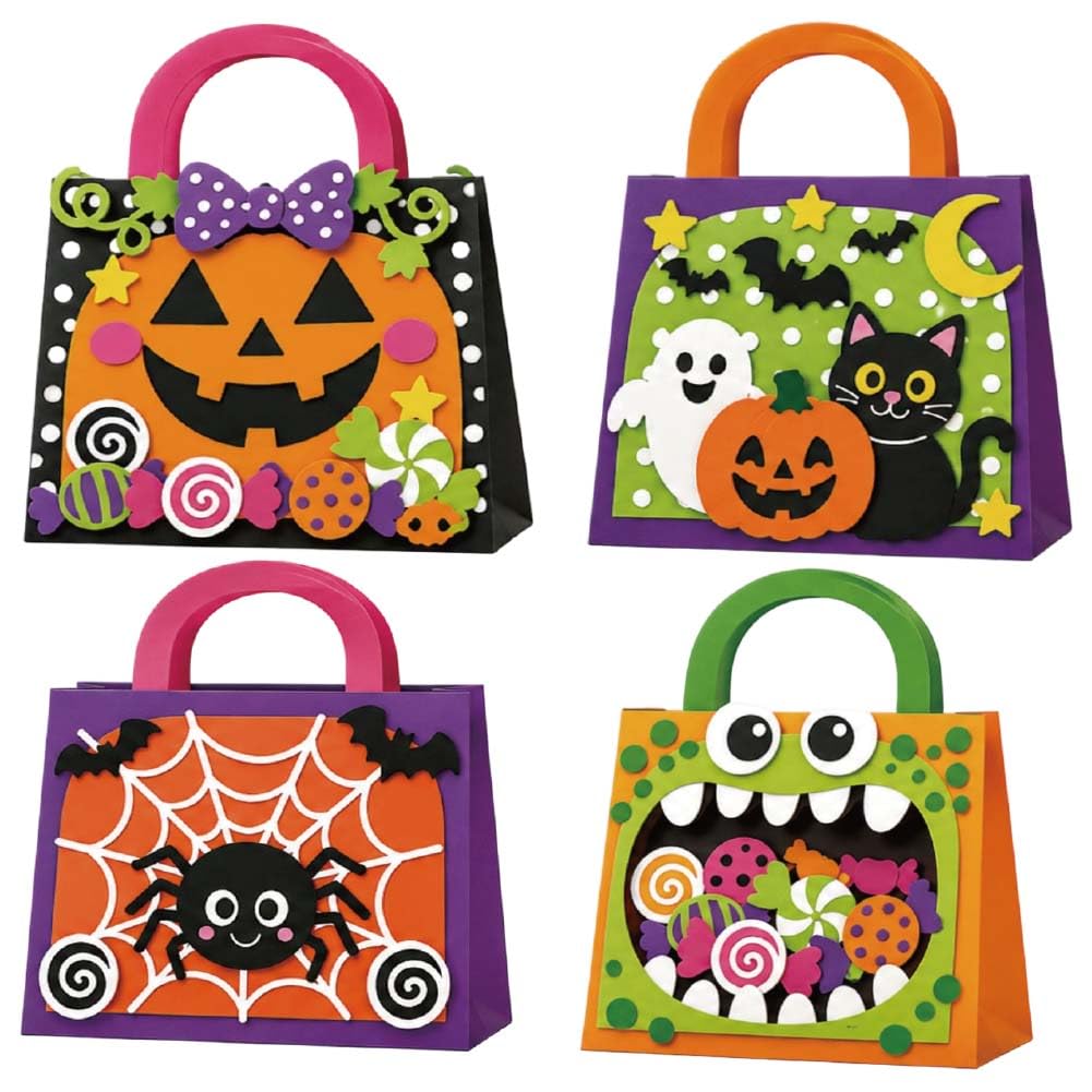 DELORIGIN 3D Halloween Candy Bag Cutting Die Card Making Die Stencil Carbon Steel Die Cuts Scrapbooking Embossing Template for Halloween Greeting Cards Craft Album Letter Invitation Decor