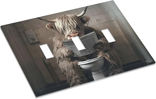 Vista 471 de Cubiertas decorativas de salida de estrella de mar playera, tablero de madera azul de concha de mar de 1 banda, decoración individual GFCI, placa