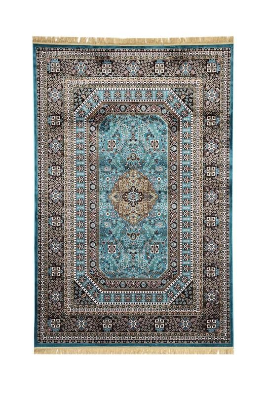 Image of Luxury Silk Carpet 8 x 11 FEET for Living Room or Bedroom, Made with Premium Silk, Perfect for Elegant Interiors Comfort and Timeless Design