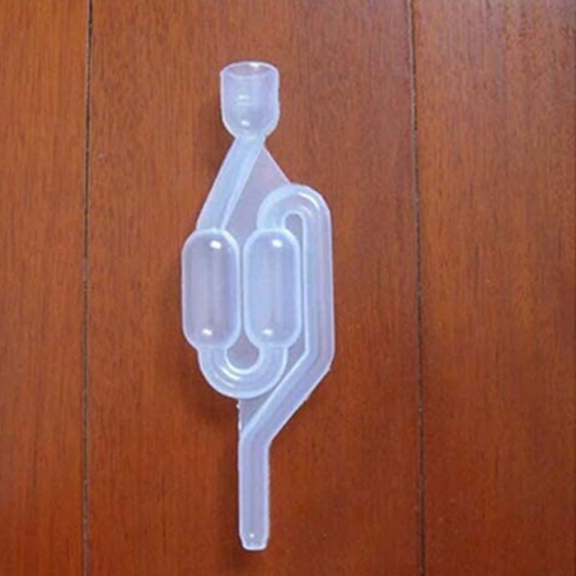 Válvula de escape de la válvula de escape del kit de fermentación de fermentación del vino para la cerveza Bew Beer Wine haciendo 10 piezas rojo, fermentación del vino Lockera de aire