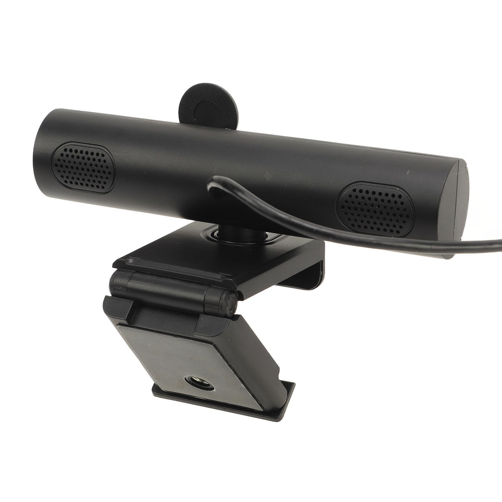 Webcam con Microfono, Webcam per Computer USB FHD 2K 30FPS, Videocamera con Messa a Fuoco Automatica e Copriobiettivo per Videoconferenze, Streaming Live