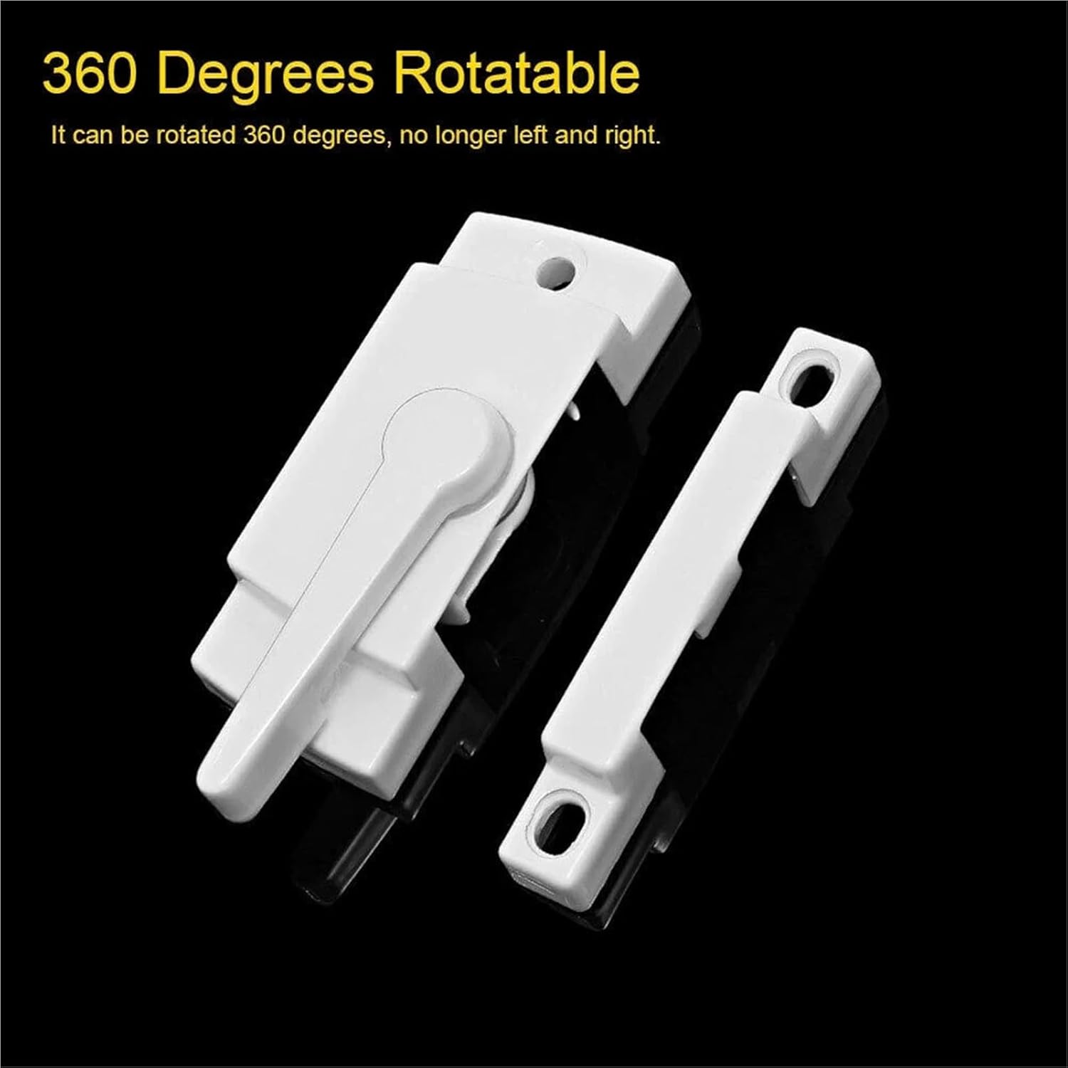 Window Sash Locks, Sliding Window and Door Sash Lock 10 Pcs(Left)