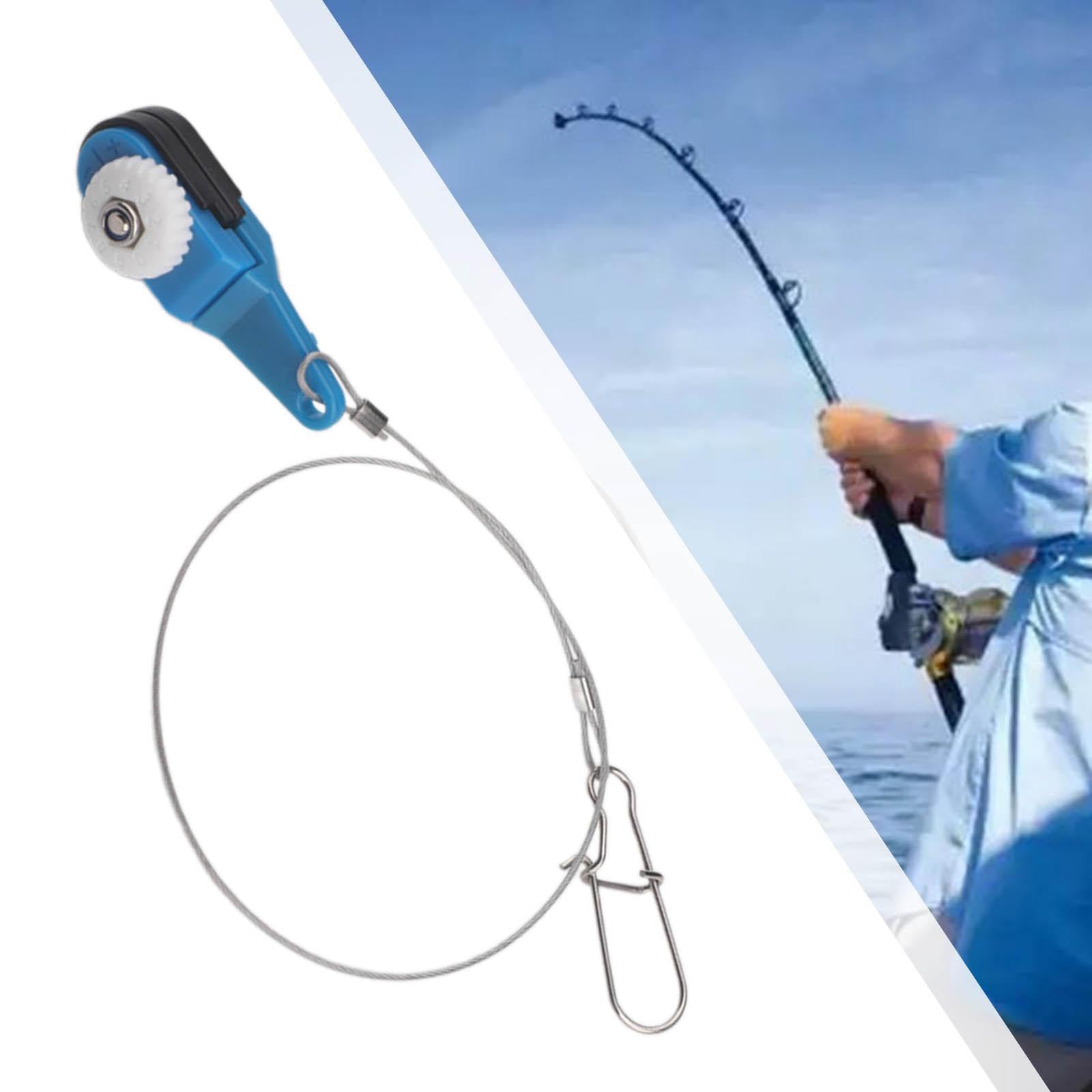 Menolana Line Release Clip Release Snap Clip 30 cm Leader with Snap Release Clip Downrigger Release Clip for Kite, 18 g