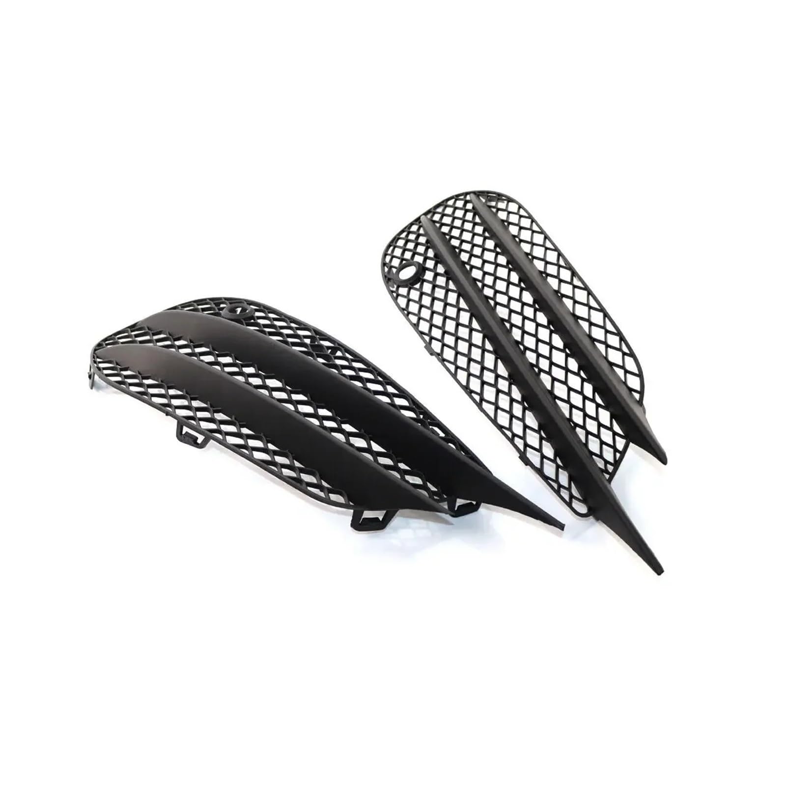 メルセデス・ベンツ Cクラス フロントバンパーフォグライトランプグリルカバー Amazon.co.jp: 2PCS 車フロントバンパーフォグライトランプグリル