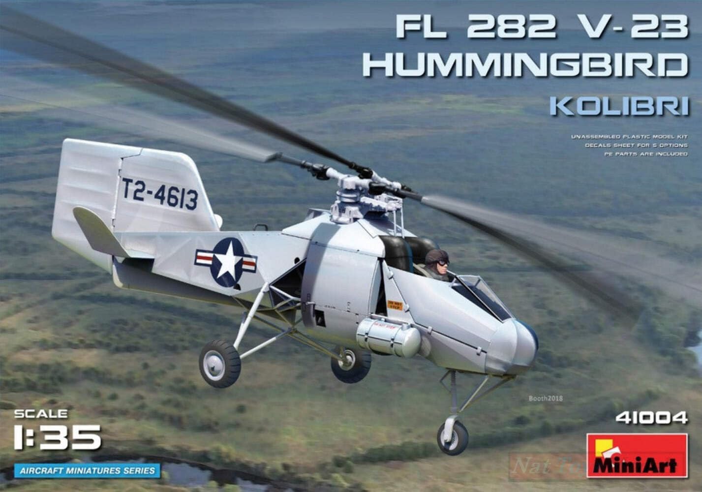 MiniArt Kit da Montare in Scala Compatibile con Fi 282 V-23 Hummingbird KOLIBRI Kit 1:35 MIN41004
