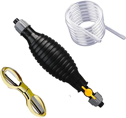 Bombas de combustible manuales, 2024 Nueva Bomba de succión líquida multifunción de 2024, bomba de sifón portátil-gasolina, aceite, diesel, agua,