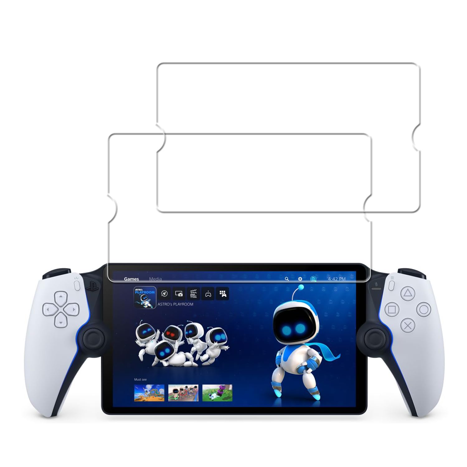 Amazon | 【2枚セット】KPNS 日本素材製 強化ガラス Playstation  