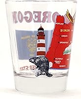 Vista 3 de Oregon The Beaver State All-American Collection - Vaso de chupito