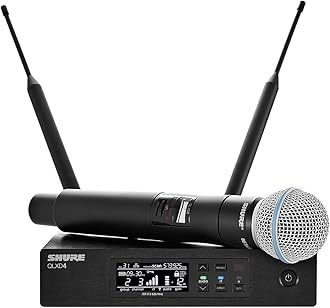 Shure QLXD Series QLXD24/B58-X52 Handheld Wireless System, Supercardioid