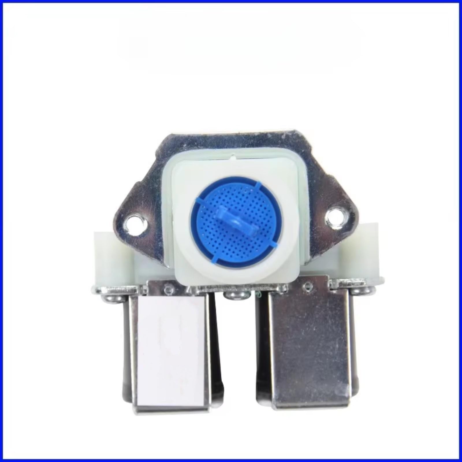 Valvula Entrada Lavadora Para LG Para Midea Para Little Para Swan Para Lavadora Tambor Haier Válvula Entrada Doble Cabezal Válvula Solenoide 1 En 2 Salida