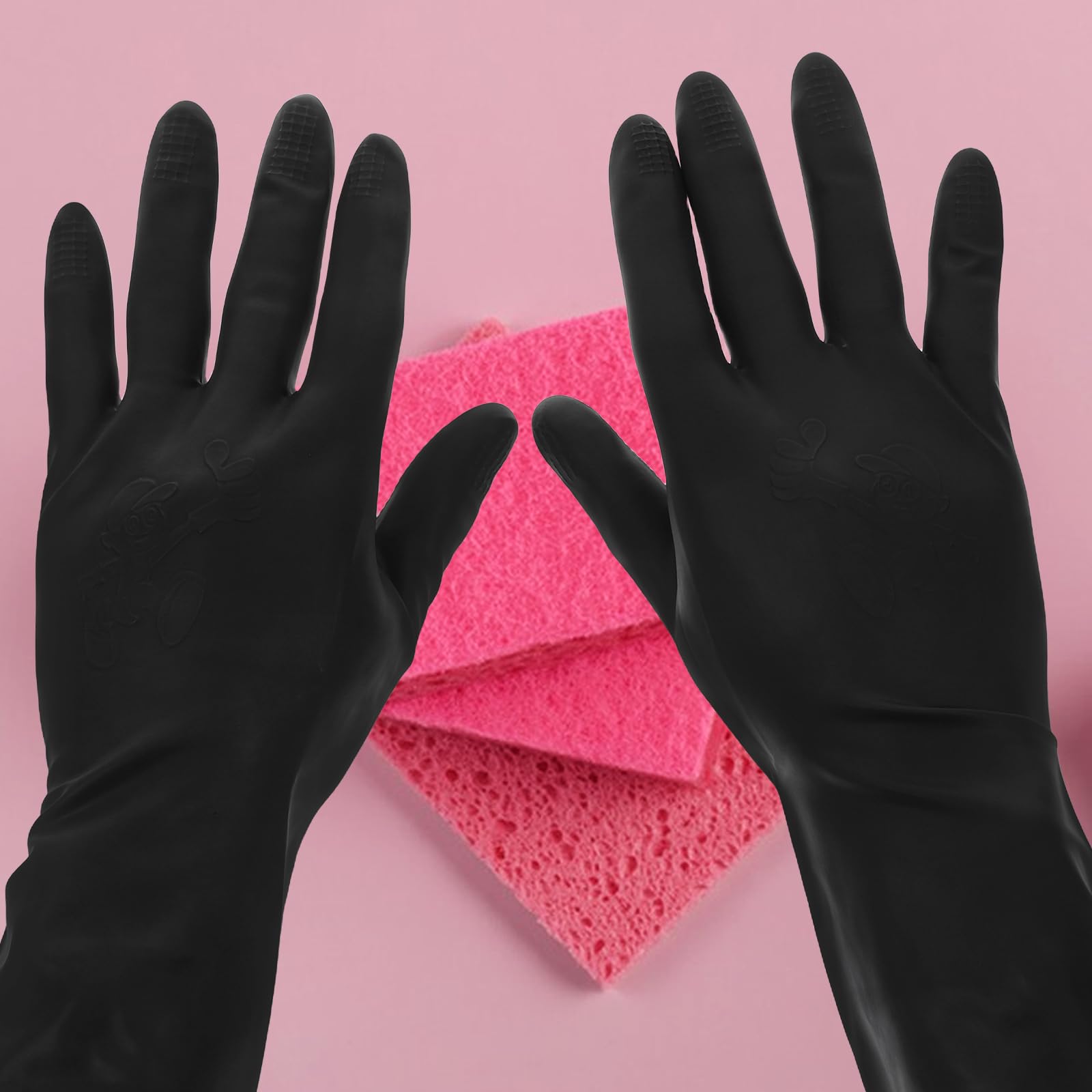 SOLUSTRE Imperméables En Latex Taille S Pour Teinture De Cheveux Antidérapants Réutilisables Protection Des Mains Pour Salon De Coiffure Et Usage Domestique
