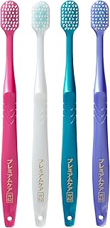 エビス 歯ブラシ プレミアムケア 歯の美白 6列レギュラー ふつう 3本組 色おまかせ