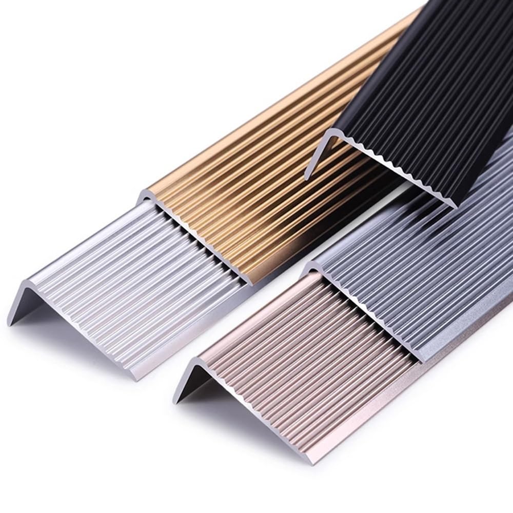 Tapis d'escalier antidérapant L-SD aluminium intérieur extérieur