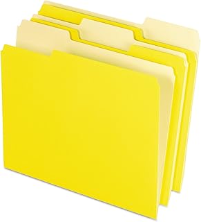 pfx15213yel – Pendaflex carpeta de archivos de color de dos tonos