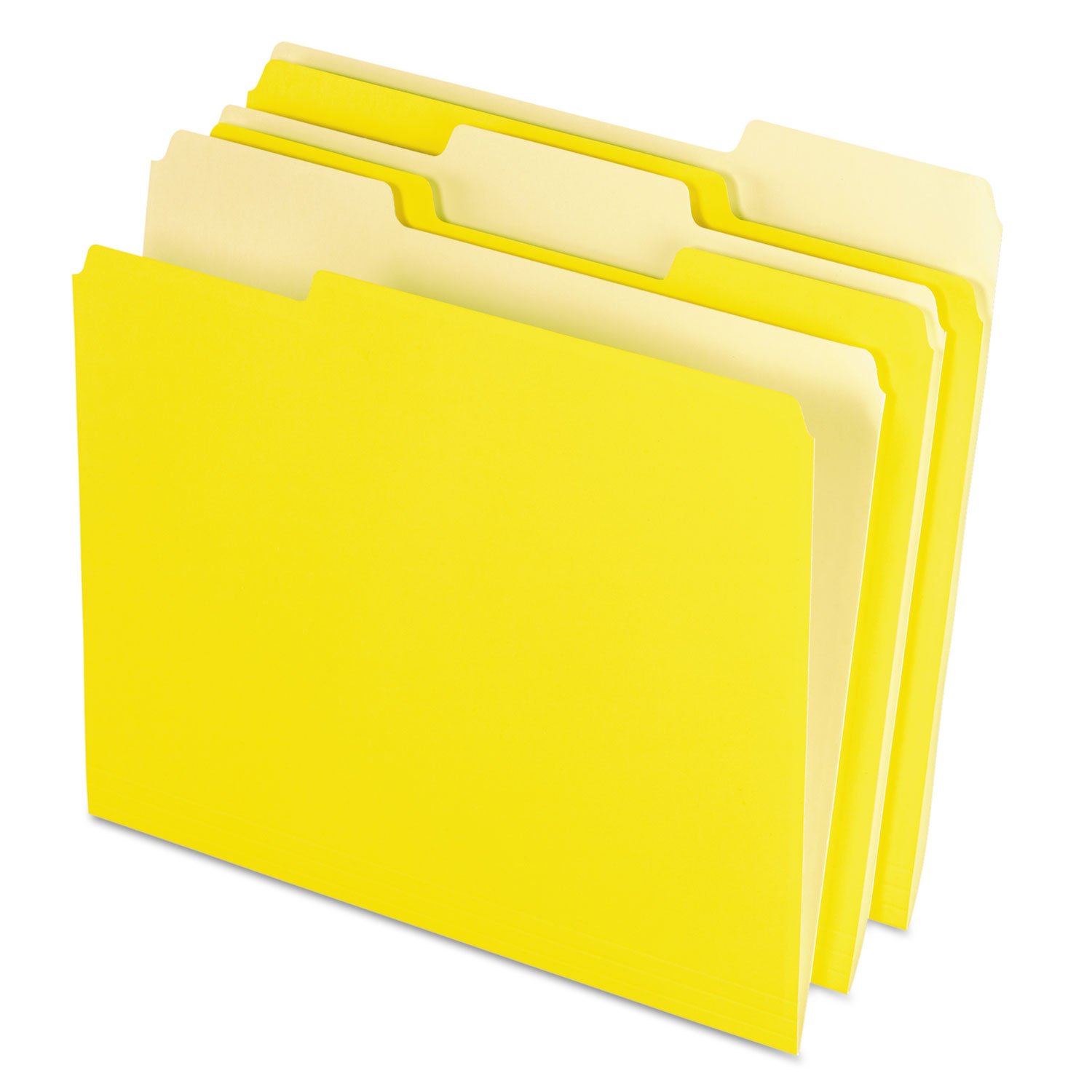 Pendaflex - File Folder, AST 1/3 Tab Cut, Letter-Size, 100/BX