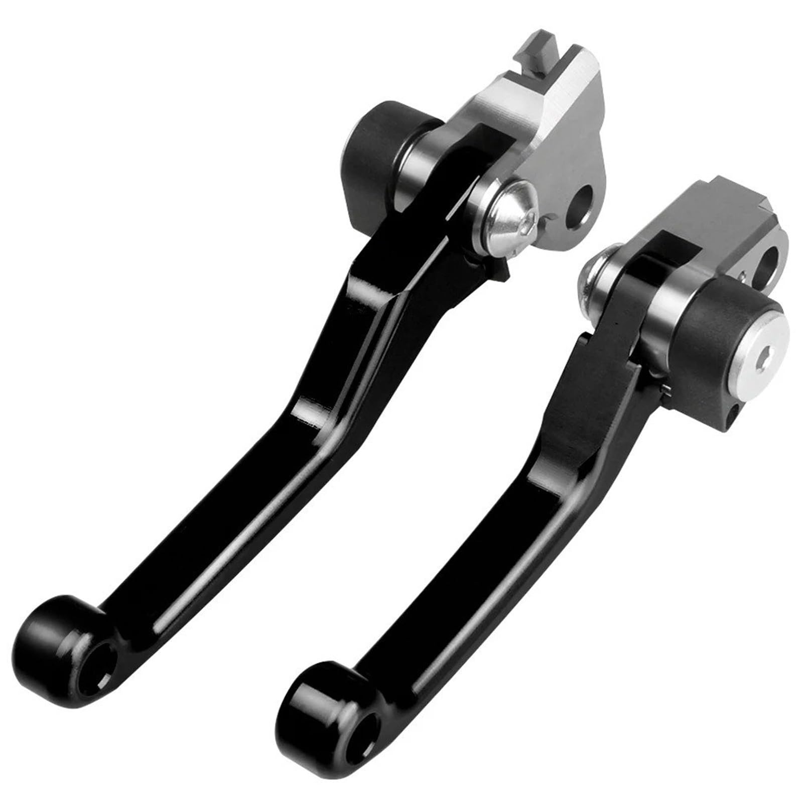 Flbzblkasl 2 Motorcycle Short Brake Clutch Levers Motocross For Yz 85 For Yz85 015-018 017 016 015 Cnc Aluminum Dirt Bike Pit Bike Pivot Handle Lever Brake Clutch Levers
