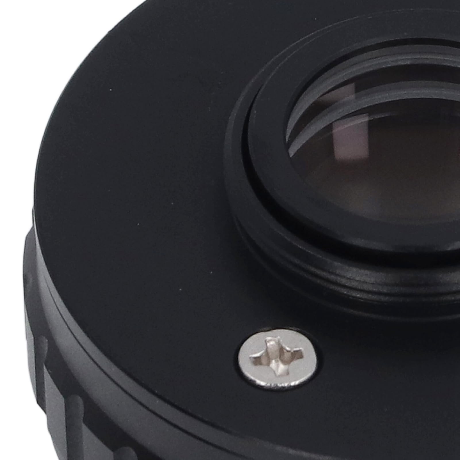 GOWENIC Adattatore con Attacco C per Microscopio CCTV | Telecamera Industriale Stereo Trinoculare con Obiettivo CTV (0,35x)