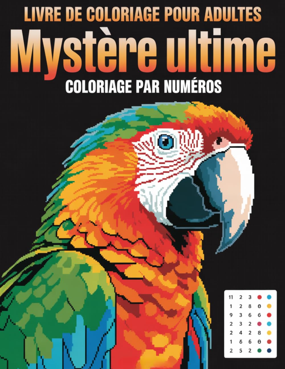 Mystère ultime Coloriage par numéros Livre de coloriage pour adultes: Révélez des images cachées avec ce livre mystère de coloriage par numéros pour adultes