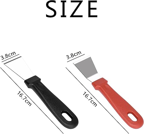 Miniatura 2 de Escobilla multiusos de acero inoxidable, pala de limpieza de cocina, pala de descongelación de refrigerador, descontaminación de cocina, espátula de