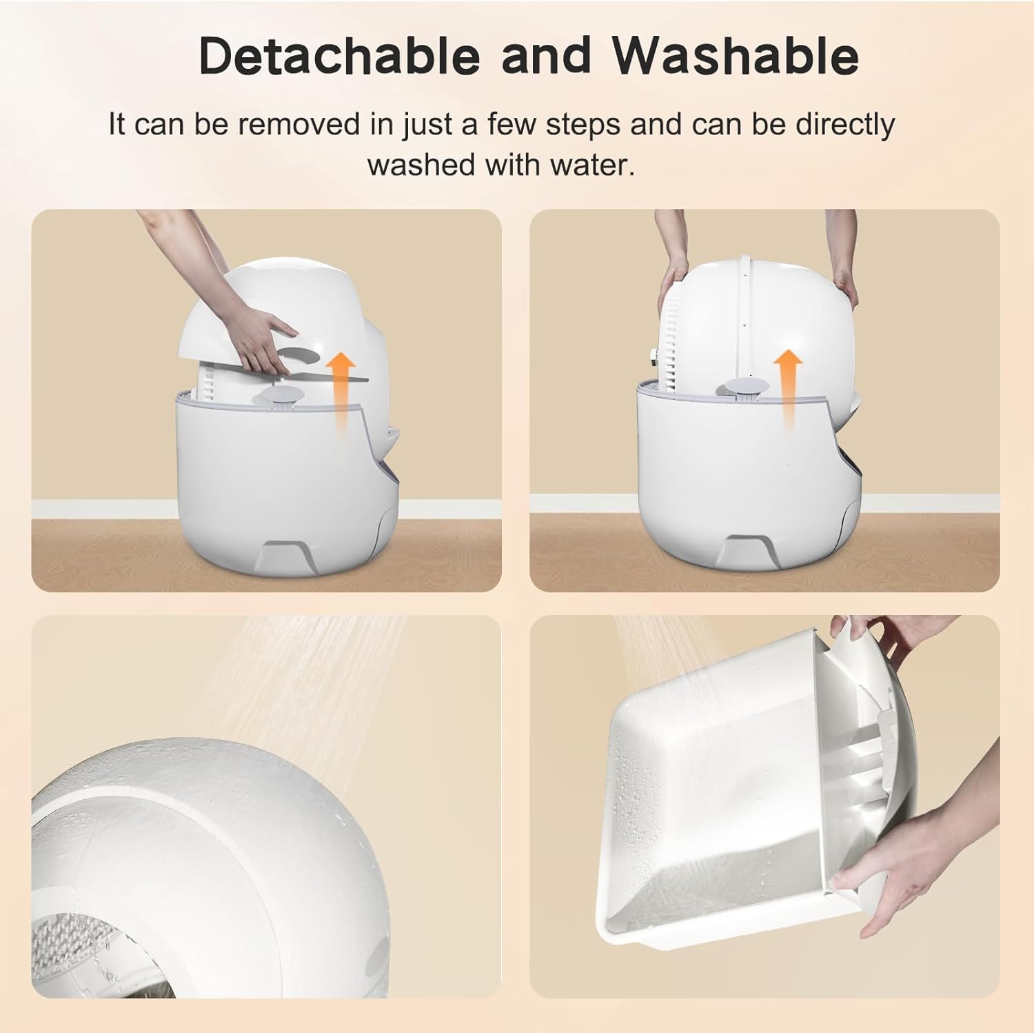 Smart Self-Cleaning Cat Litter Box – Automatic Odor Control, App Monitoring & Ultra-Quiet Design for Multi-Cat Homes - image 8