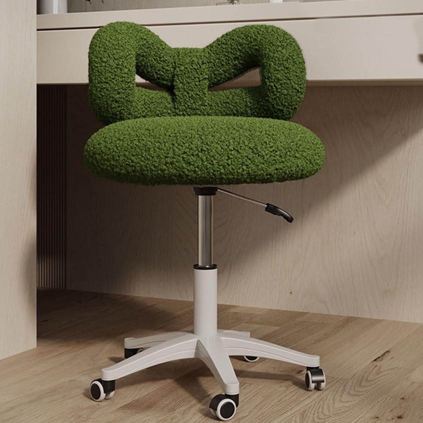 Silla de escritorio Ele para el tocador de adolescentes y niñas con respaldo ergonómico