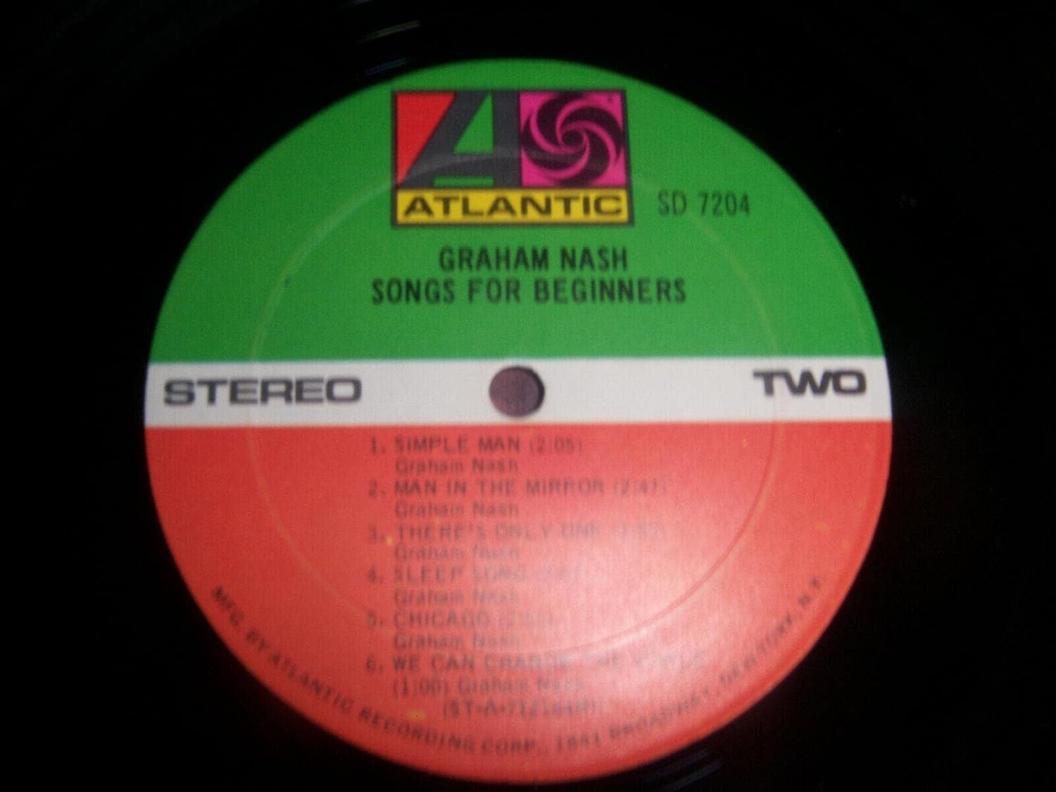 GRAHAM NASH SONGS FOR BEGINNERS vinyl record image 4
