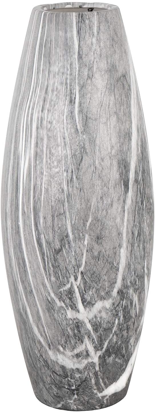 Ra-Homestore Grey Ra-Homestore® New Marble Effect Vase Modern & Elegant, Enhance Your Floral Displays